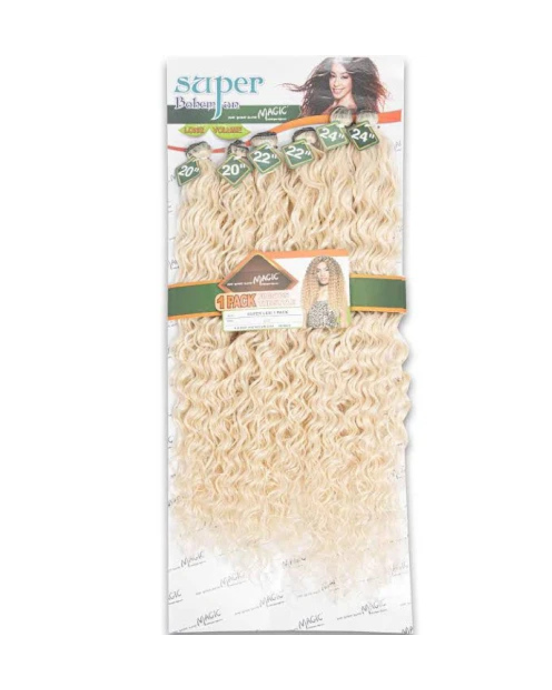 Super Bohemian Lexi Weave 20" Soft Curly & Natural-Looking