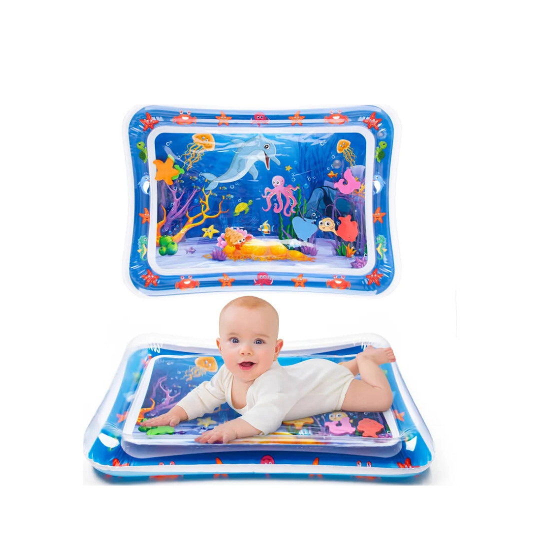 Tummy Time Water MatInflatable Tummy Time Water Play Mat for Babies