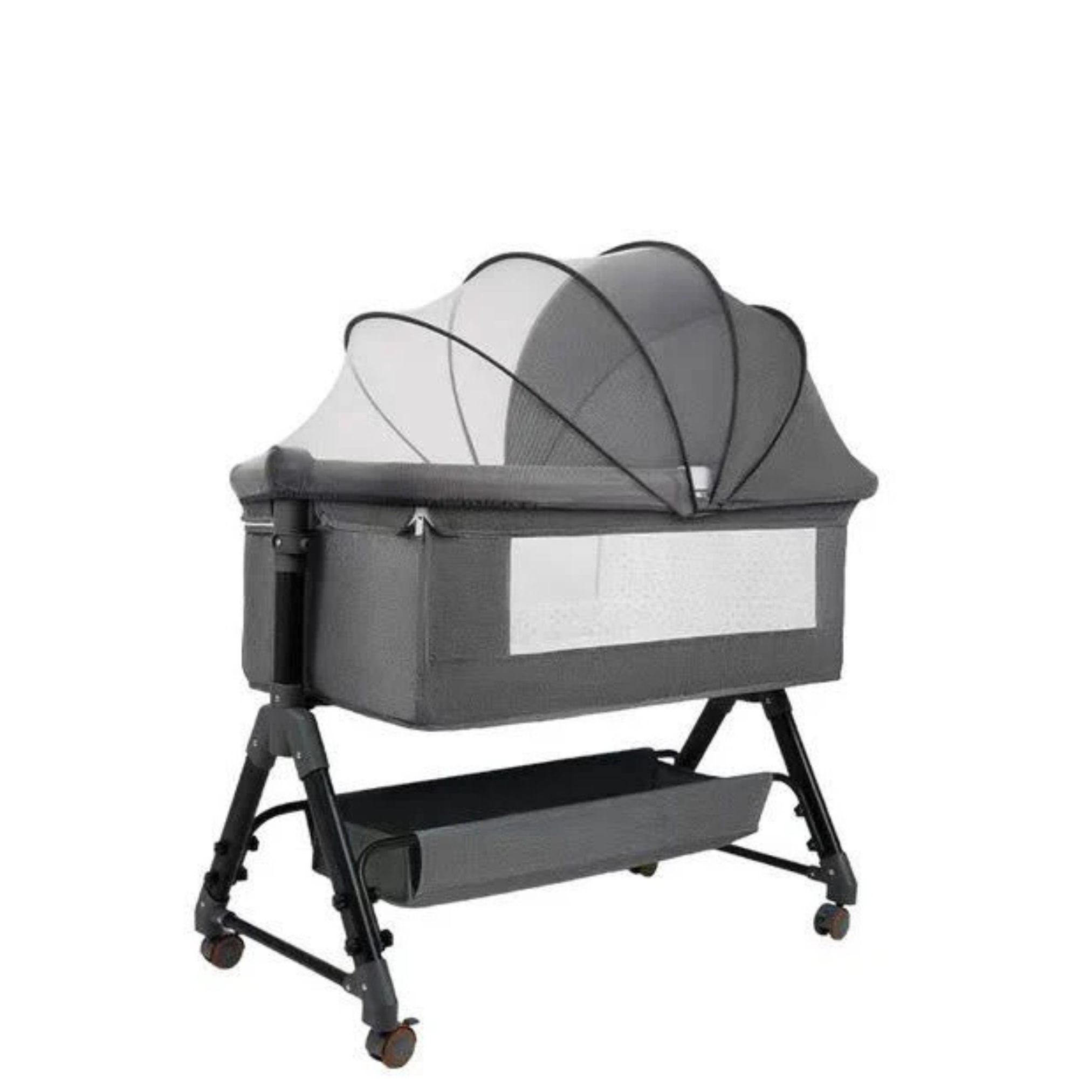 5-in-1 Portable Baby Bedside Crib Convertible Bassinet