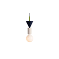 Aksel - Colored Wood Blocks LED Pendant Light