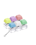 Cart In Mart 6 Pack LED Keyboard Clicker Fidget Toys Key Stress Relief Cube with Light