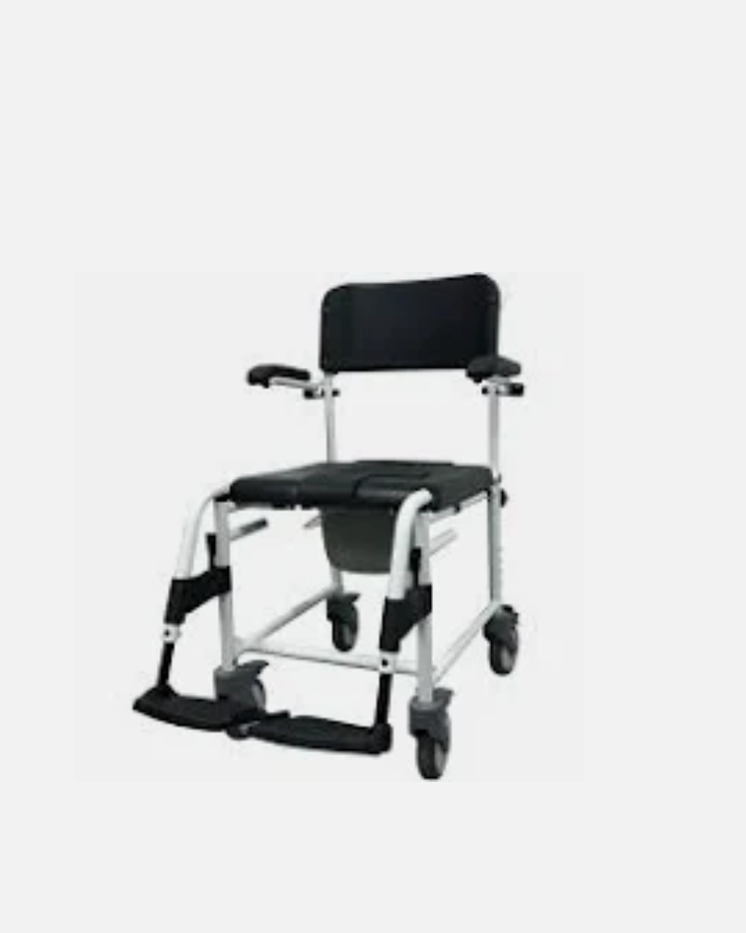 Bathroom Aid Taxi Commode Aluminium