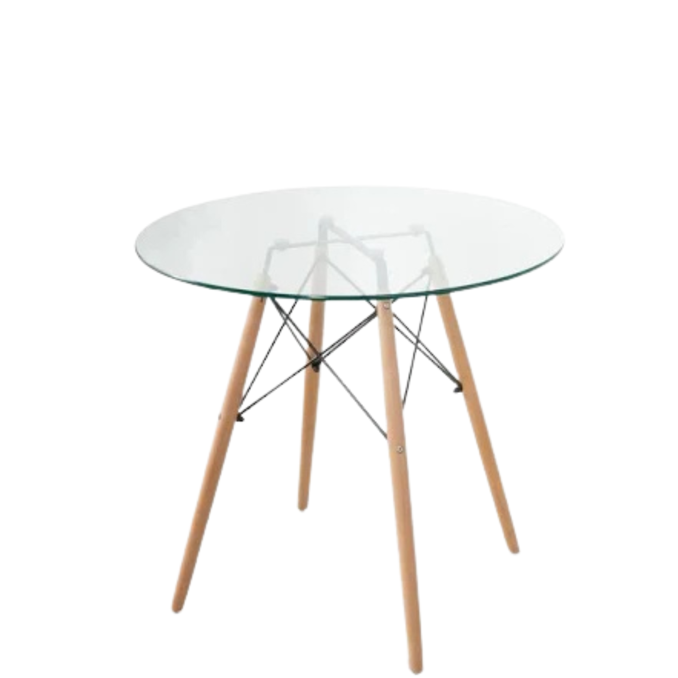 Smartbuy Diner 4 Seater Glass Dining Table