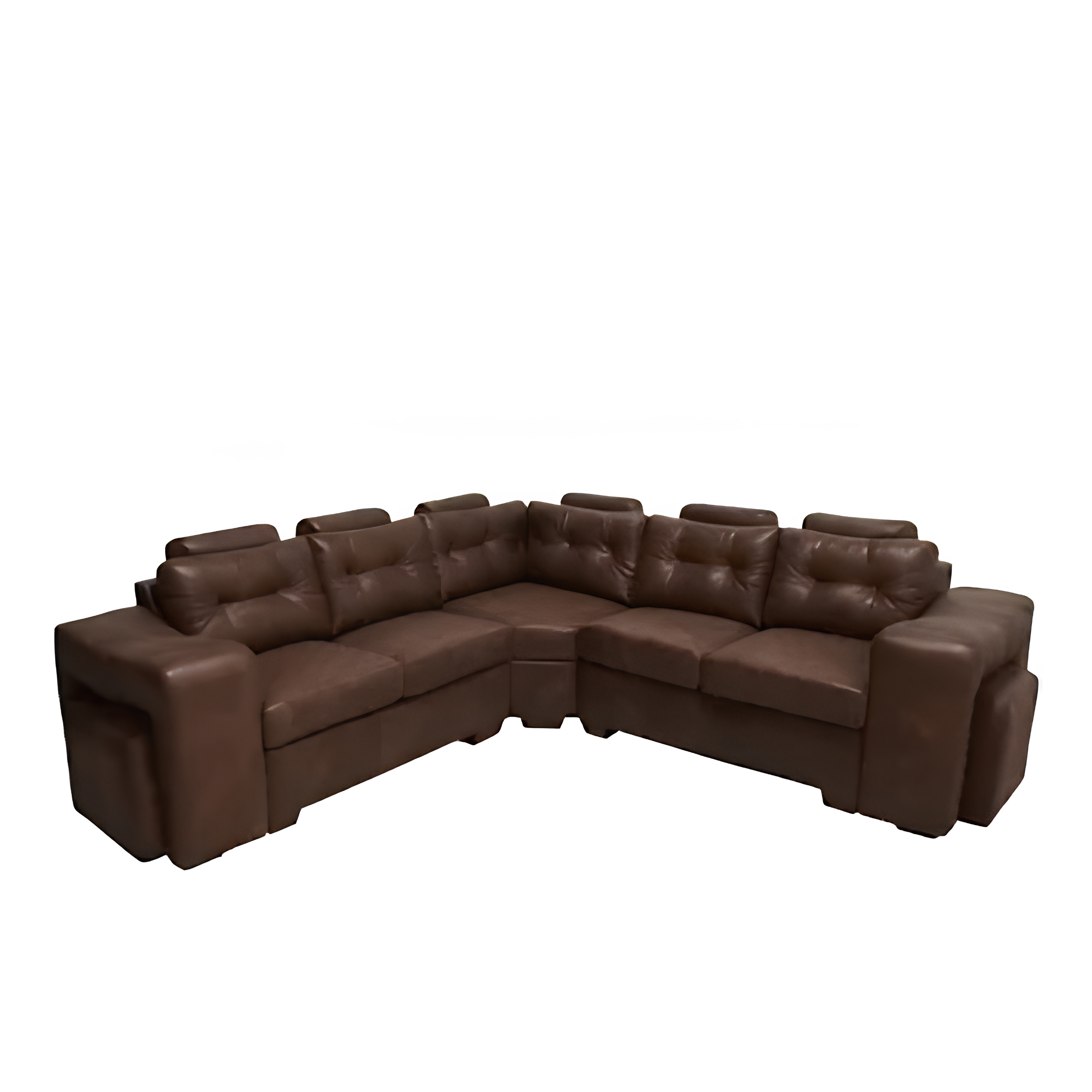 Dark Brown Couch Modern Lounge Suite Corner Set