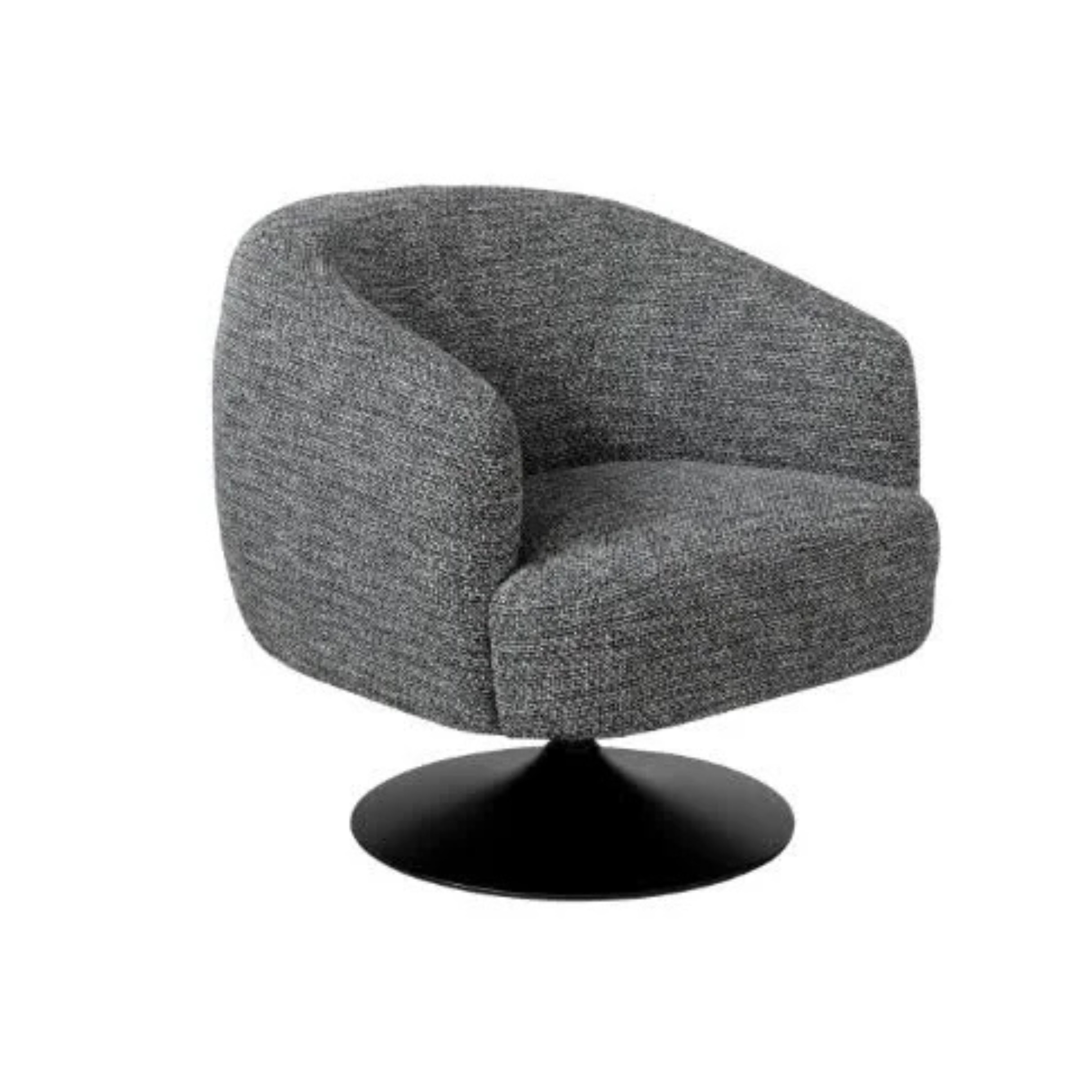 Melody Occasional Swivel Chair - Walkabout Liquorice