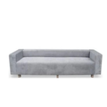 Casa Padrino Luxury Living Room Velvet Sofa 260 x 75 x H. 70 cm
