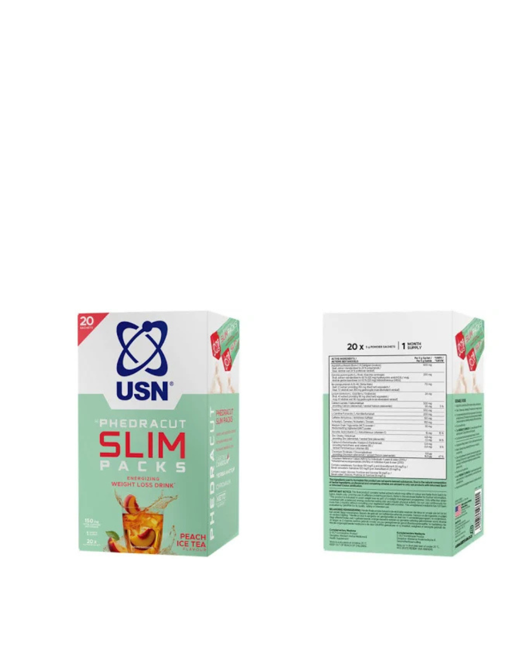 Phedracut Slimpacks Peach Ice Tea 20 x5g
