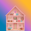 Pink Handcrafted Doll House