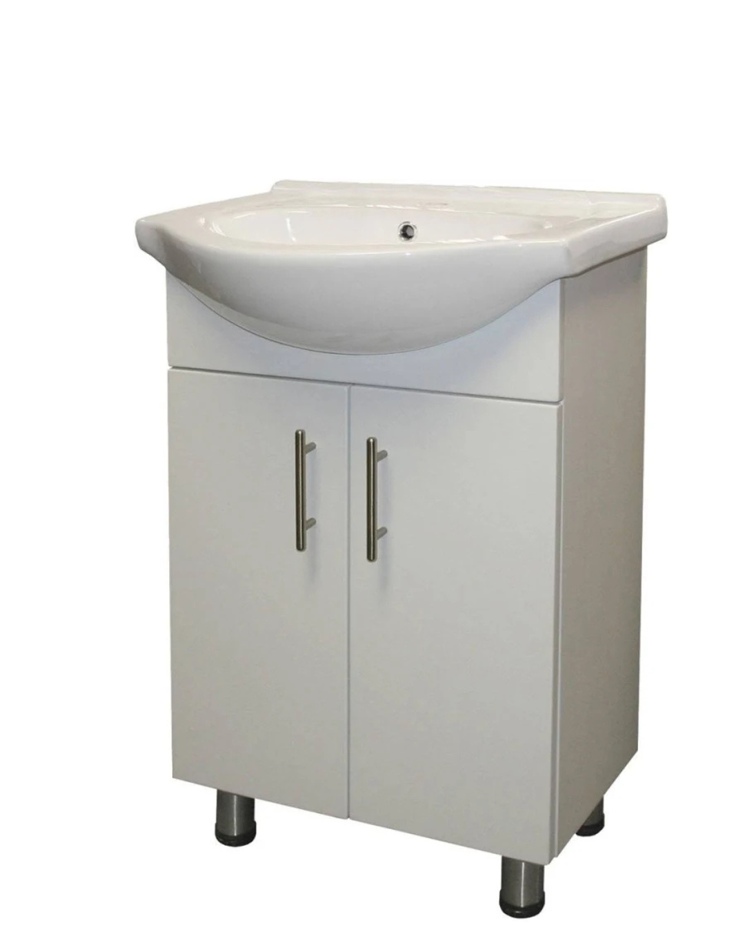 Denver Tiffany Vanity 2 Door Cabinet 550 White