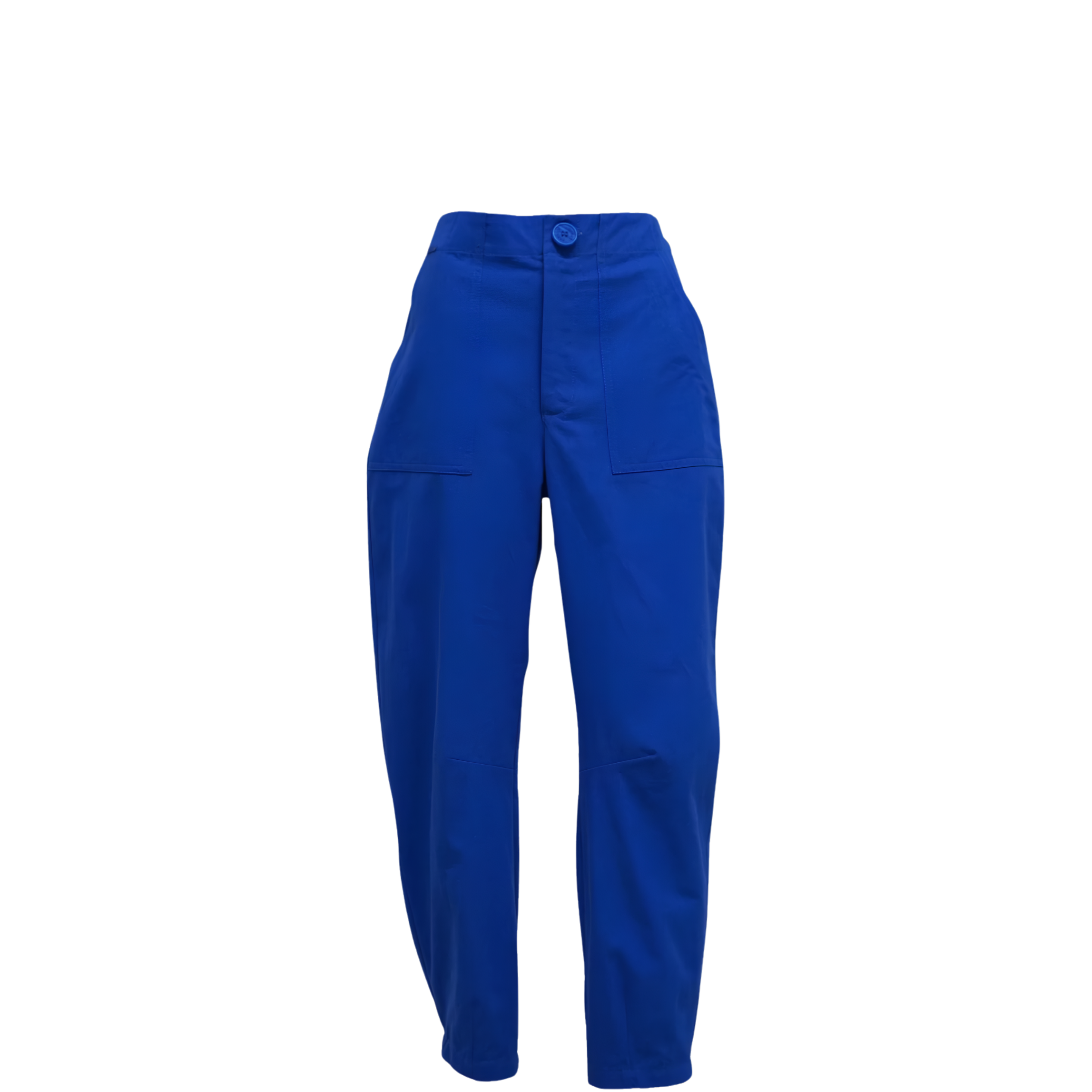 Cobalt Barrel Leg Pants