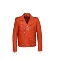 BRANDO Leather Biker Jacket Classic Men's Leather Jacket