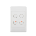 Nexus Light Switch With Cover 16Amp 4X2 1Way 2L
