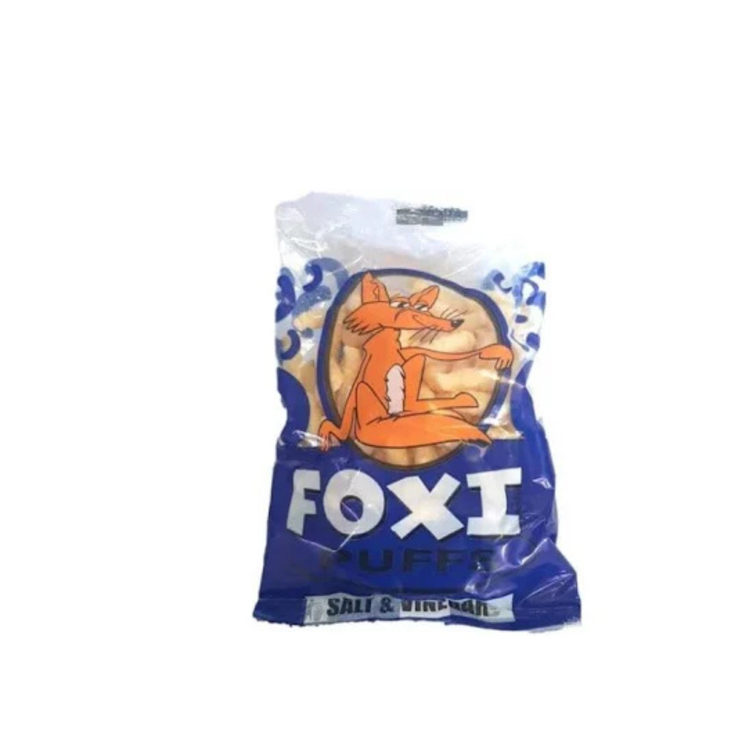 Foxi Puffs Salt and Vinegar Chips 50g Pack of 20