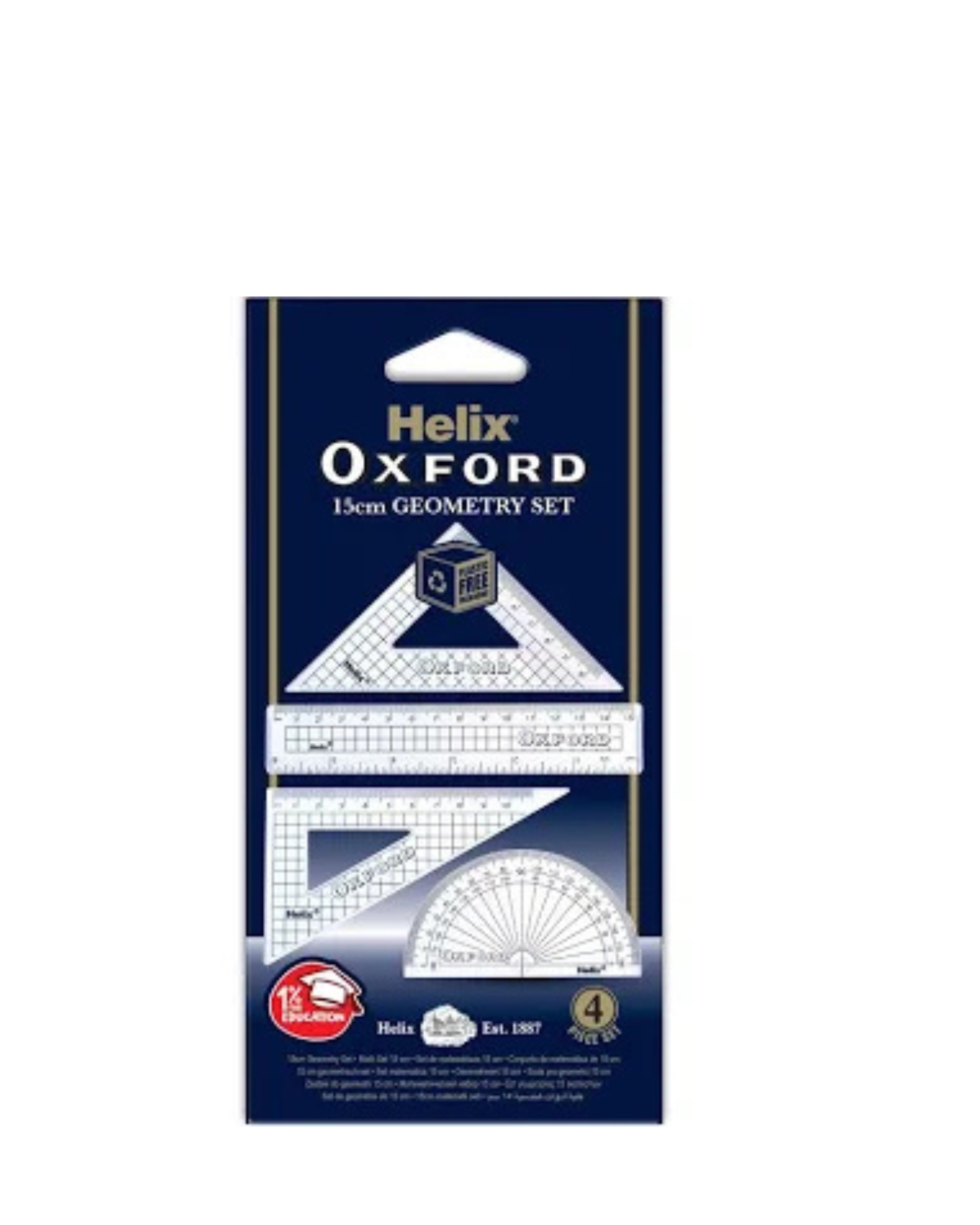 Helix Oxford 15cm Geometry Set