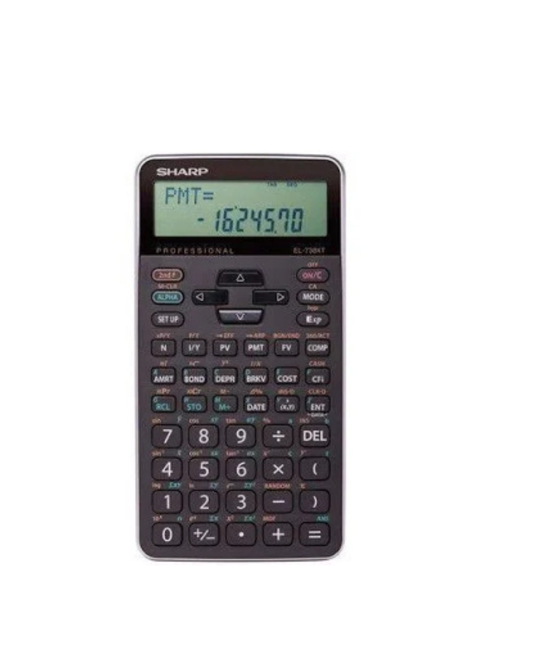 Sharp EL-738XTB Financial Calculator