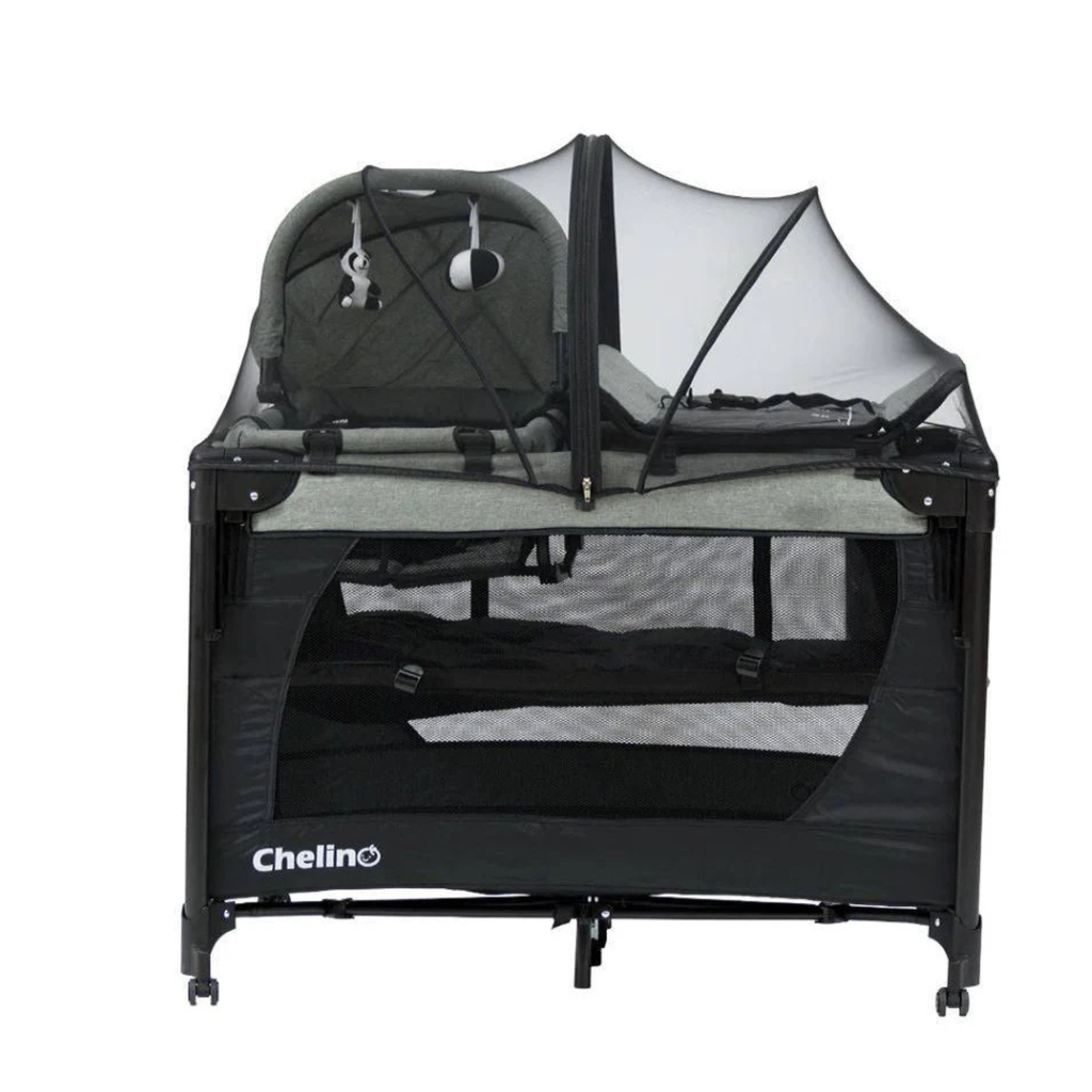 Chelino Tiffany LUX 2-in-1 Co-Sleeper Camp Cot
