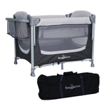 Snuggletime Quilted Co-Sleeper Camp Cot with Mosquito Net