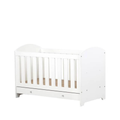 Classic White Cot with Mattress