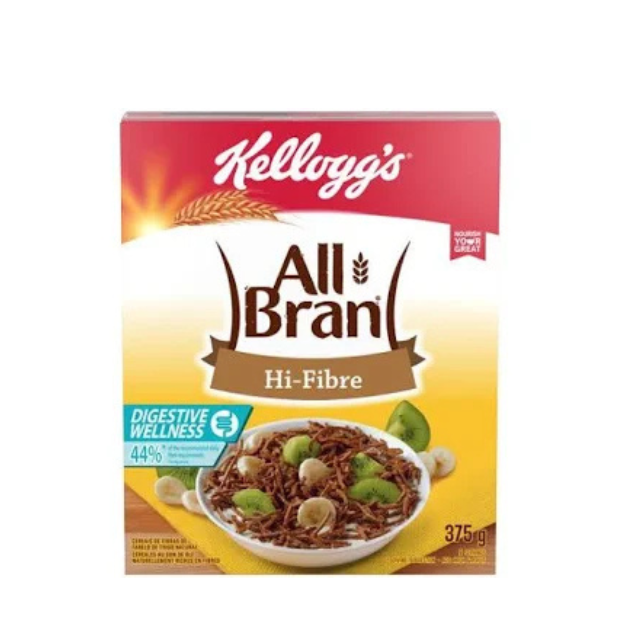Kellogg's Kelloggs All Bran Hi-Fibre 375g Kosher