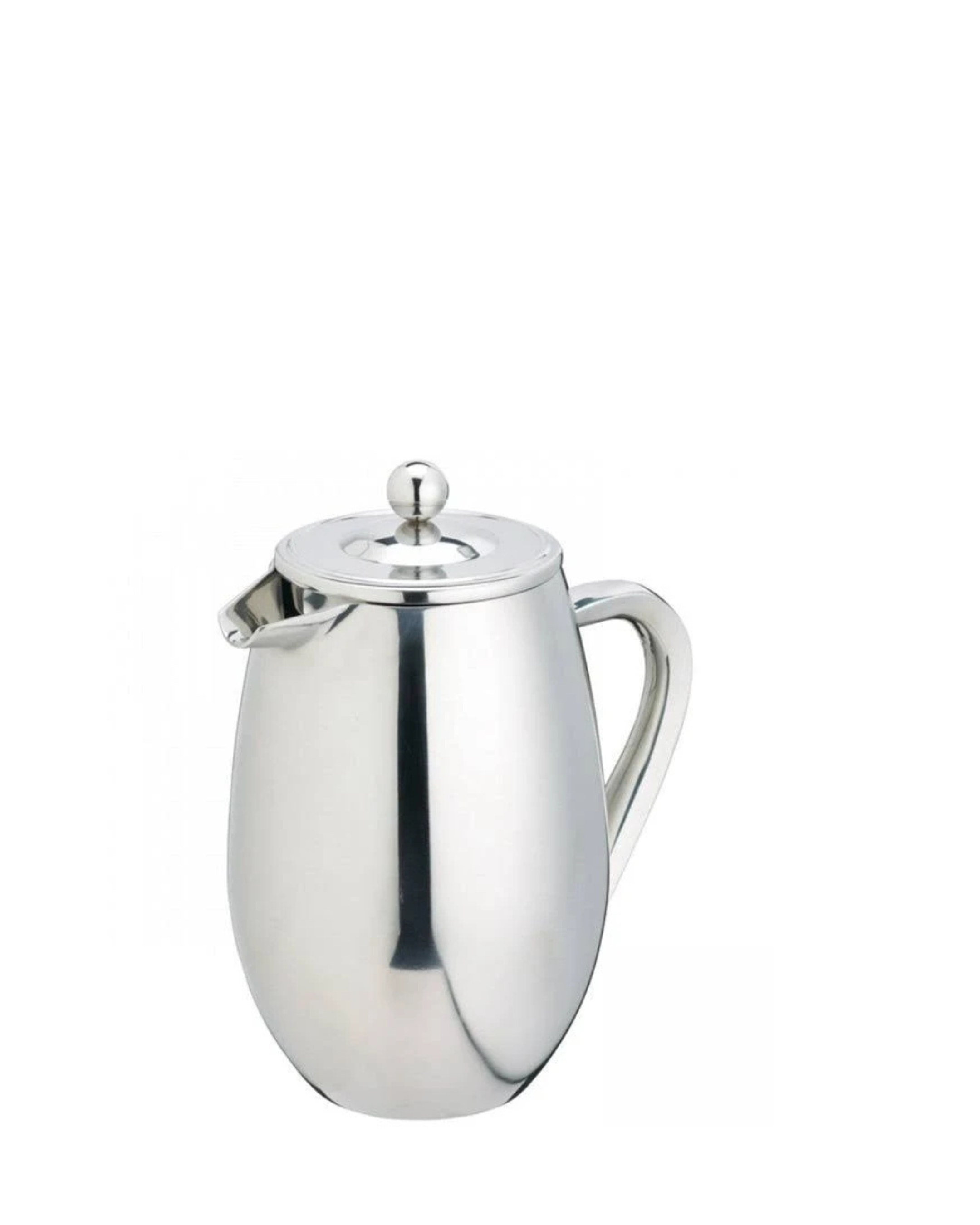 Kitchen Craft Le'Xpress Cafetiere, Double Walled Stainless Steel, 8 Cup, 1 Litre