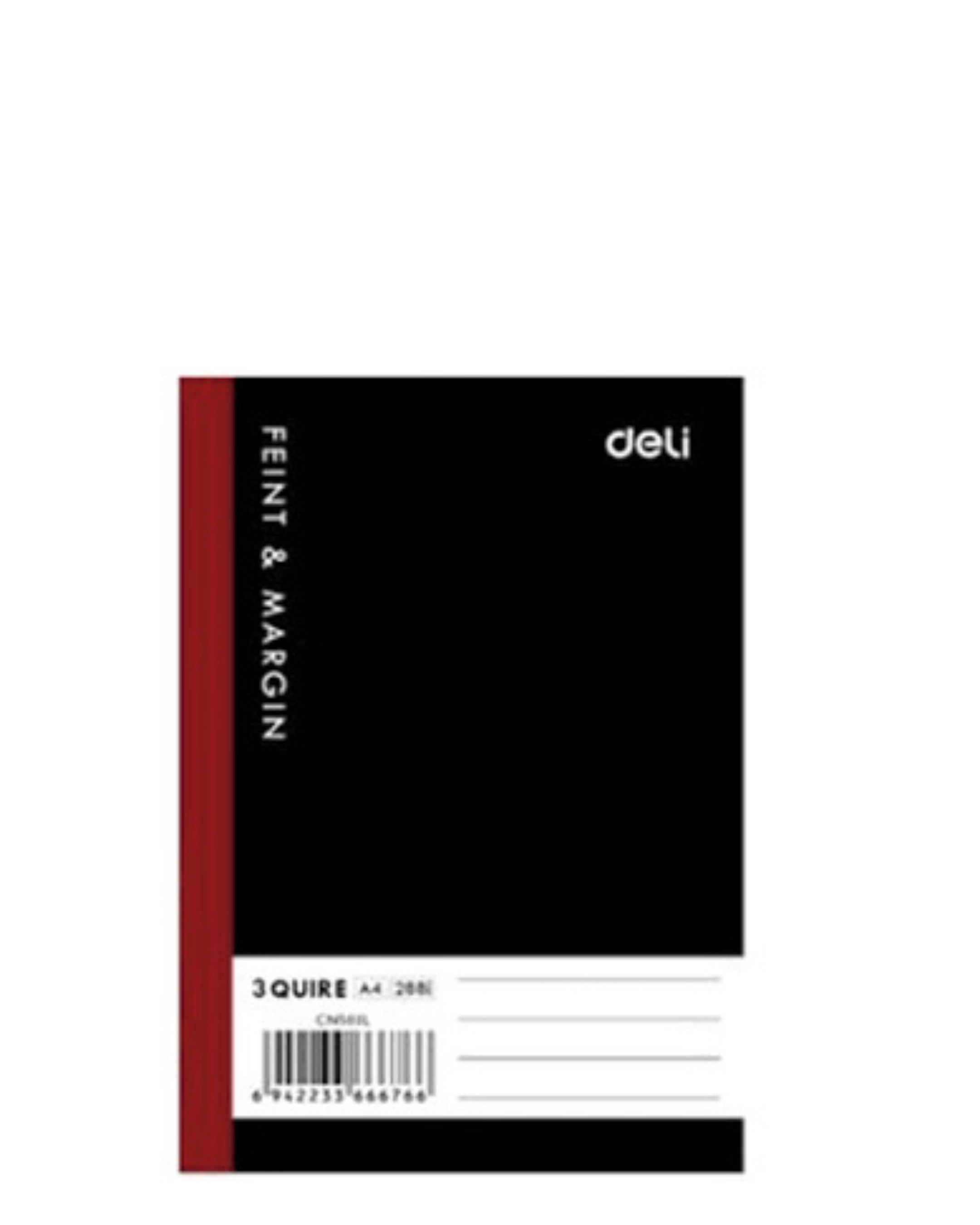 Deli A4 Counter Book 3 Quire 288 Pages