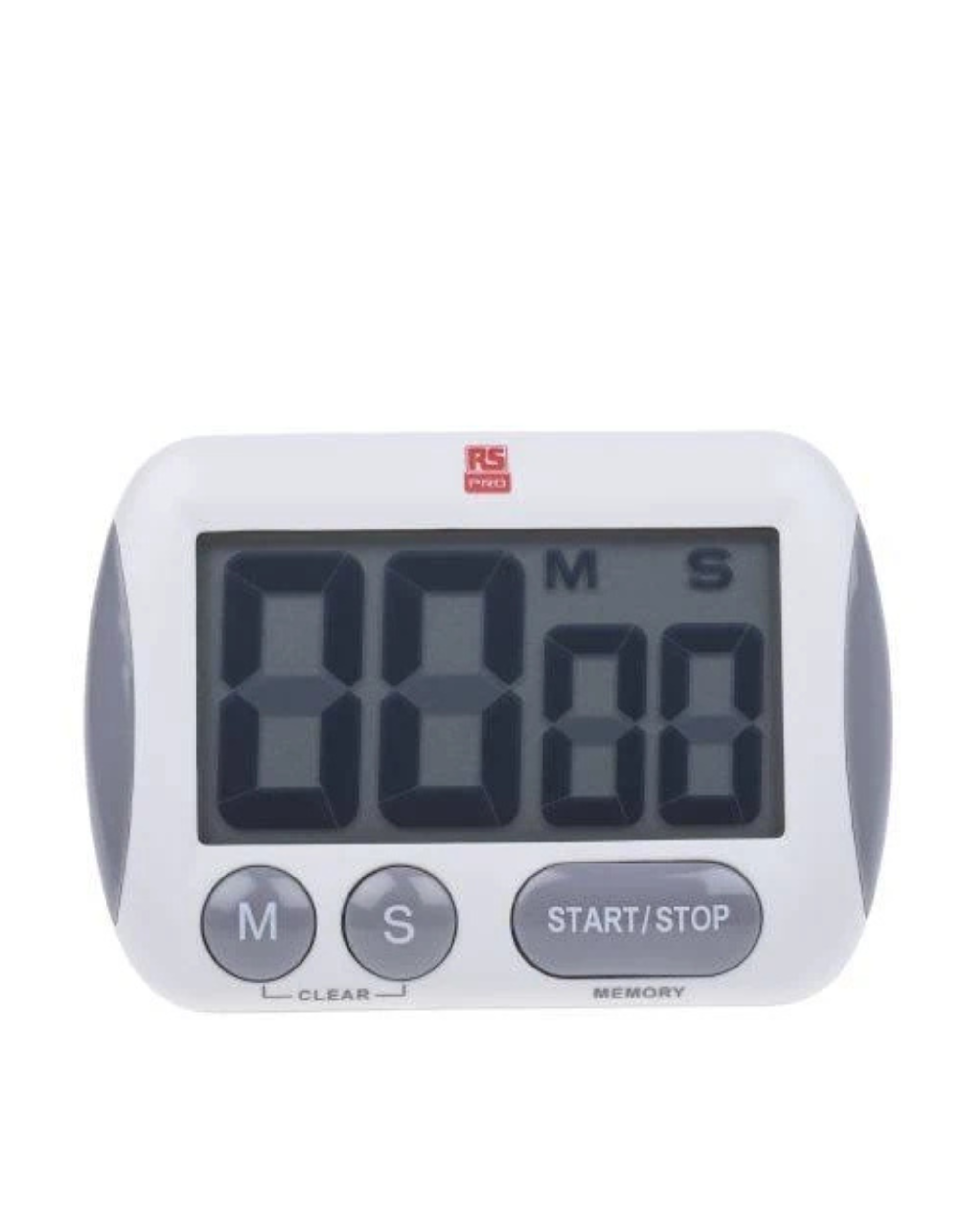 RS PRO White Digital Timer 557610