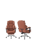 Design Leather Back Office Chair with Metal Base