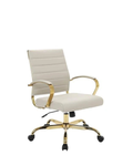 LeisureMod Benmar High-Back Leather Office Chair