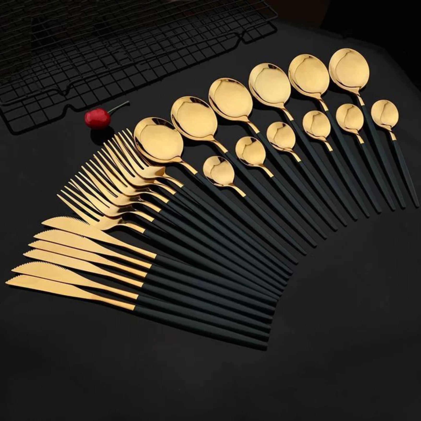 Gold Cutery Set