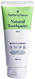 Faithful to Nature Mint Toothpaste with Fluoride