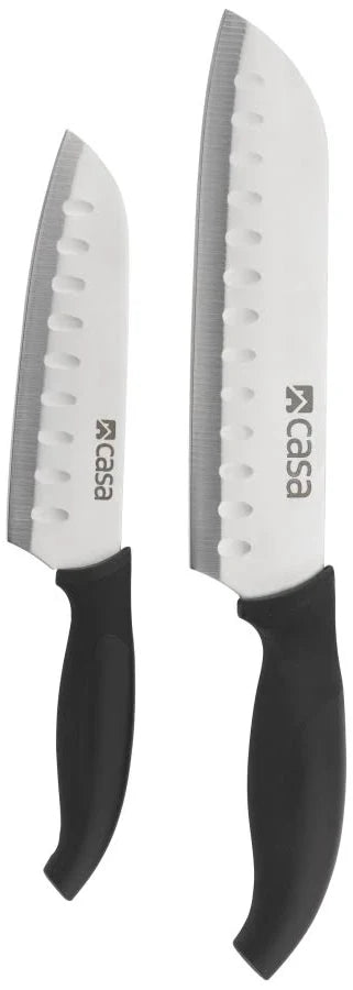 Casa Napoli 2Piece Santoku Knife Set