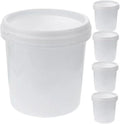 Bucket 500ml White Pack Of 5