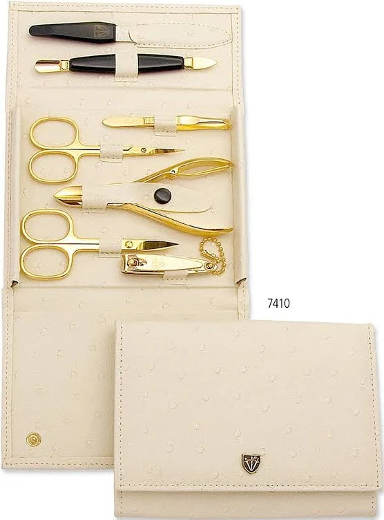 Kellermann Manicure Set Ostrich Beige
