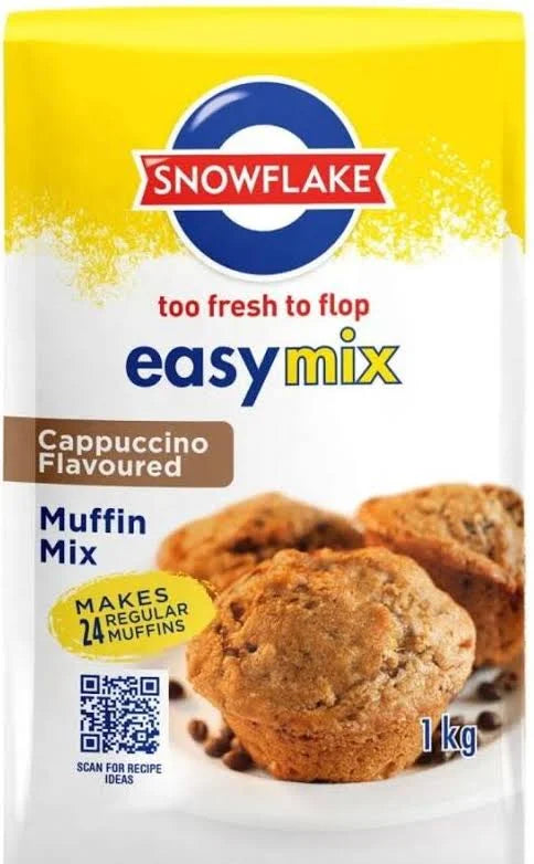 Snowflake Cappuccino Flavoured Muffin Mix 1 kg