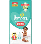 Pampers Pants Value Pack Size 3 Midi 52's