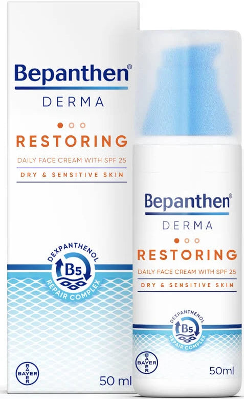 Bepanthen Derma Restoring Daily Face Cream SPF25