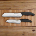 Casa Napoli 2Piece Santoku Knife Set