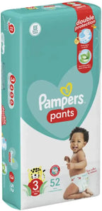 Pampers Pants Value Pack Size 3 Midi 52's